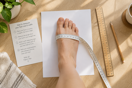 How to Measure Shoe Width (and Foot Size) at Home