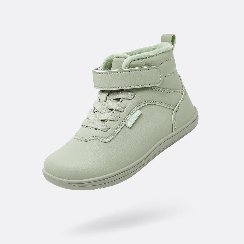 HOBIBEAR Winter Waterproof Barefoot Shoes For Children- Spruce