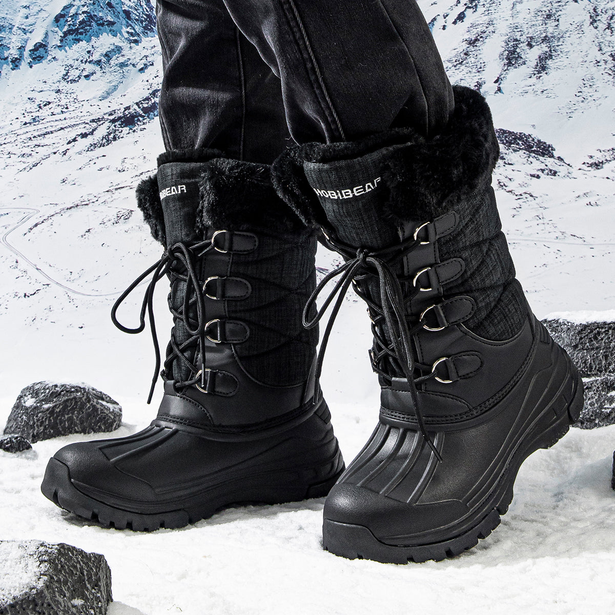 Women High Snow Boots GW8023